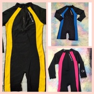 Rush guard overall unisex 2 to 12 years old