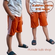 Boys' shorts 8-12 years old made of t-shirt material children's daily shorts boys' shorts
