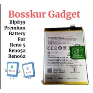 BATTERY BLP839 COMPATILE FOR RENO 5 / 5Z / 6Z / OPPO A95 5g BATERI 4220 mAh A95 5g PREMIUM BATTERY