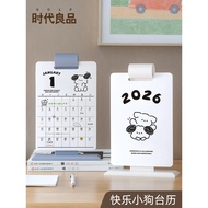 Kalendar 2025-2026 Kalendar Meja Kreatif 3T83 2025-2026 Creative Calendar Happy Dog Countdown Calend