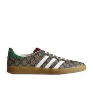 GUCCI × adidas Gazelle Beige Tone Core White Unused