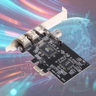 BT Video Capture Expansion Card PCIe 3x1394A Firewire PCI for Express to IEEE 1394 Adapter Controlle