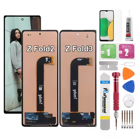 For Samsung Z Fold 2 5G F916 F916B LCD Display Touch Screen Digitizer Assembly For SamsungZ Fold3 5G