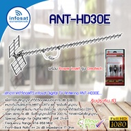 Infosat 30E พร้อม Power Insert ชุดจ่ายไฟเสาอากาศ ดิจิตอลทีวี ยี่ห้อ CREATECH (Storetex Shop)