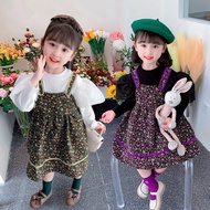 4.4 heybaby Dress SHARON FLOWER EBV Girl's Dress Baby Girl's Dress 0-5 Years Baby Dress