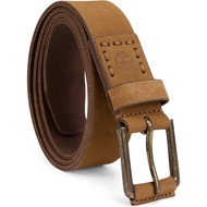 Ready Stock Timberland Men's Casual Leather Belt Color Wheat Size 38