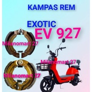 Exotic brake pads ev 927 exotic electric bicycle brake pads ev 927