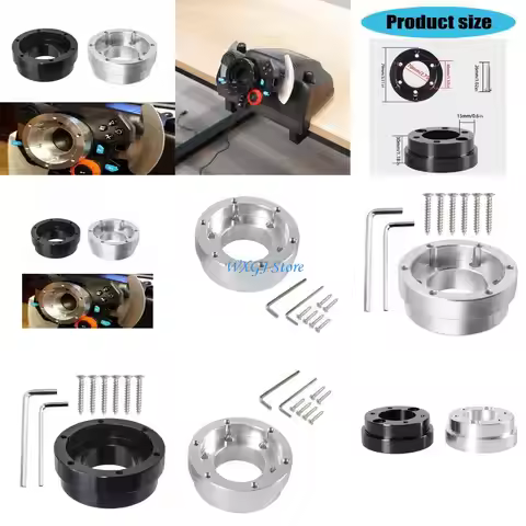 37JE Steering Wheel Adapter Spacer Game Modification Part for G29 G920 G923