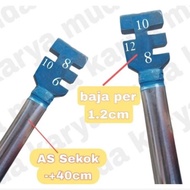 Iron Bending Tool for Project Workers with Sizes 6, 8, 6, 10, 10, 12/ 6, 8, 10, 12, Construction Wor