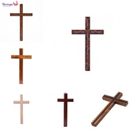 Christian Hanging Cross Plain Wall Cross Display Without Corpus 25cm