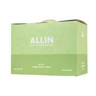 *獨家新口味上市* [ALLIN] 分離乳清 (60包/盒) - 多口味-綠豆沙