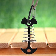 1set Fish Pegs Camping Pegs Deck Aluminum Alloy Deck Camping Pegs Outdoor Hiking Fish Pegs