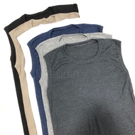 เสื้อแขนกุดผ้าคอตตอนนิ่มF-XL #มีหลายสี L45