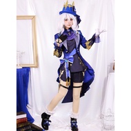 Genshin Impact Furina cosplay black Full set of clothing