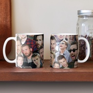 Chris Evans Collage Ceramics Coffee Mug