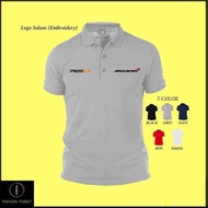 Microfiber Dry Fit Quick dry Jersi Jersey Polo T Shirt Logo Sulam Embroidery McLaren 765LT FF786