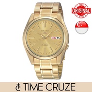 [Time Cruze] Seiko 5 SNKL48K1 Automatic Gold Tone Stainless Steel Men Watch SNKL48K SNKL48