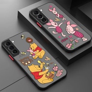 Phone Case Pooh Bear Winnie 061A For Samsung S23 S24 S25 S20 S21 S22 FE Plus Ultra A17 A33 A34 A42 A