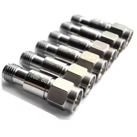 2W SMA Attenuator 6dB 10dB 15dB 20dB 30dB 40dB 50dB 60dB 1dB 2dB 3dB 5dB DC-8GHz RF Coaxial Fixed At