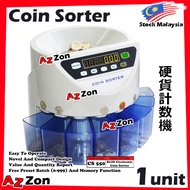 Money Bank Coin Counter Coin Sorter Machine (New / Old) Ringgit Sen Malaysia Coin Sorter