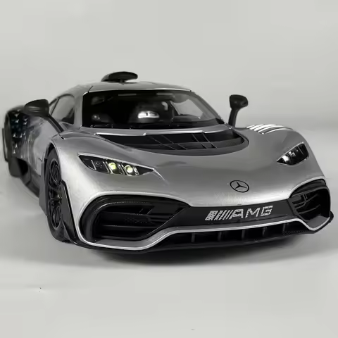 1:18 Mercedes Benz AMG ONE 300SL GTR GT Supercar Alloy Metal Diecast Model Car Simulation Children C