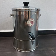 PRELOVED ZEBRA STAINLESS STEEL 8L WATER DISPENSER BEKAS AIR DISPENSER AIR