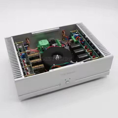 Finished P10 Dual Channel Large Power Amplifier MJL4281A MJL4302A HIFI Amplifier 400W+400W Sound Amp