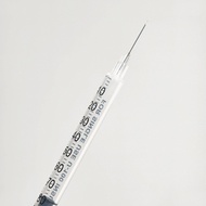 Disposable Syringe 0.5ML1ML Small Capacity Syringe Hand-Push Plastic Syringe 30 31G Feeder