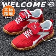 SIZE39-45 Men's Shoes Large Size Men's Shoes 45 Red Men's Shoes Retro German Training Shoes Black Me
