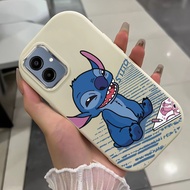 Case For Samsung A05 F05 M05 A05s A06 4G Cute Stitch Phone Shockproof Round And Fat