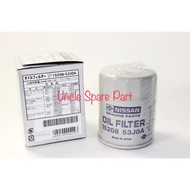 Nissan Original Oil Filter - Nissan Serena 2.0 C23 / Sentra B13 B14 / AD Resort Y10 - 15208-53J0A