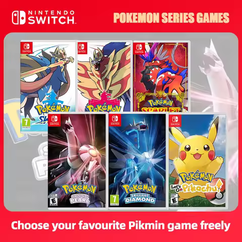 Pokémon Series Nintendo Switch Game Card Pokemon Pearl Diamond Sword Shield Pokémon Arceus Scarlet V