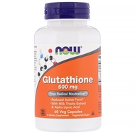 ✅READY STOCK✅ Now Foods, Glutathione, 500 mg, 60 Veg Capsules