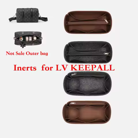 For LV City Keepall Nano Xs Felt Inner Bag Support Shape Easy Storage Bag Accessory Handbag Insert O