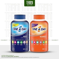 [CHÍNH HÃNG] Viên Uống Vitamin Tổng Hợp One A Day Multivitamin 300 Viên Của Mỹ.
