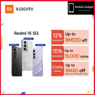 Redmi 15 5G (8GB+256GB) Original Xiaomi Redmi Malaysia