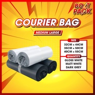 32x44cm 35x50cm 40x55cm Large Size Courier Bag Flyer Premium Grade White Matt Gloss Grey Packaging S