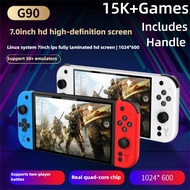 Loka G90 Handheld Game Console TV Home Arcade Portable Handheld HD PSP Nostalgic Retro Arcade 15K+Ga