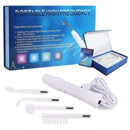 Portable Handheld High Frequency Skin Therapy Wand Machine for Acne Treatment