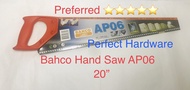 Bahco AP06 Wood Hand Saw 20" / Gergaji Kayu
