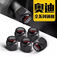 Popular Suitable for Audi Tire Valve Cap A4L Q5L A6L A5 Q7 Q3 A7 A3 Car Valve Core