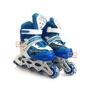 Kasut Roda KIDS Roller Shoes BLUE Color Kasut Roda Outdoor Toys