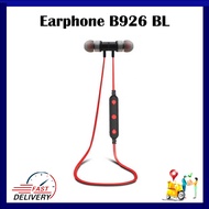 Awei B926BL Neckbank Bluetooth Earphones With Mic Wireless Bluetooth Headphones Hifi Bass Earbuds Sports Headset