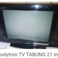 Televisi tabung polytron Bekas