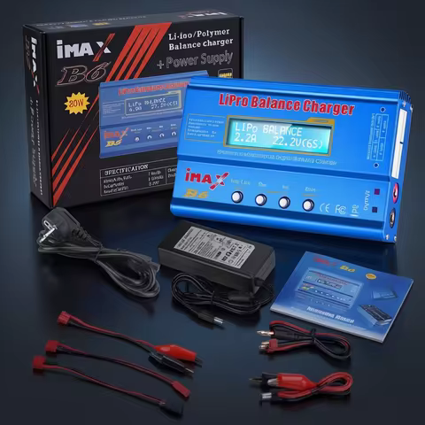 iMAX B6 b6ac 80W Battery Charger Lipo NiMh Li-Ion Ni-Cd Digital RC B6 Lipro Balance Charger Discharg