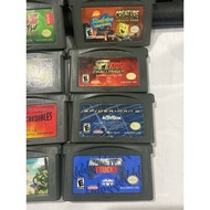 GB GBC GBA Gameboy Advance Original English US/UK Game part 1