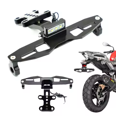 Motorcycles Adjustable Number License Plate Mount Holder For TFX150 MslaL150 Dropship