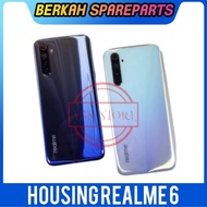 BONE BEZZEL+BACKDOOR REALME 6 ORIGINAL FULLSET CASING CASING CASING