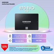 [Local Stock]Samsung SSD 870 EVO 250GB 500GB 1TB 2TB SATA 3 2.5 Inch Internal Solid State Drive For Laptop Desktop PC