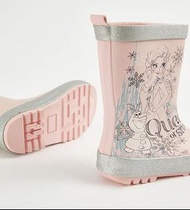 英國貨預訂 - Disney Frozen Elsa &amp; Olaf 粉紅色兒童防水雨鞋(EU22 - EU31)